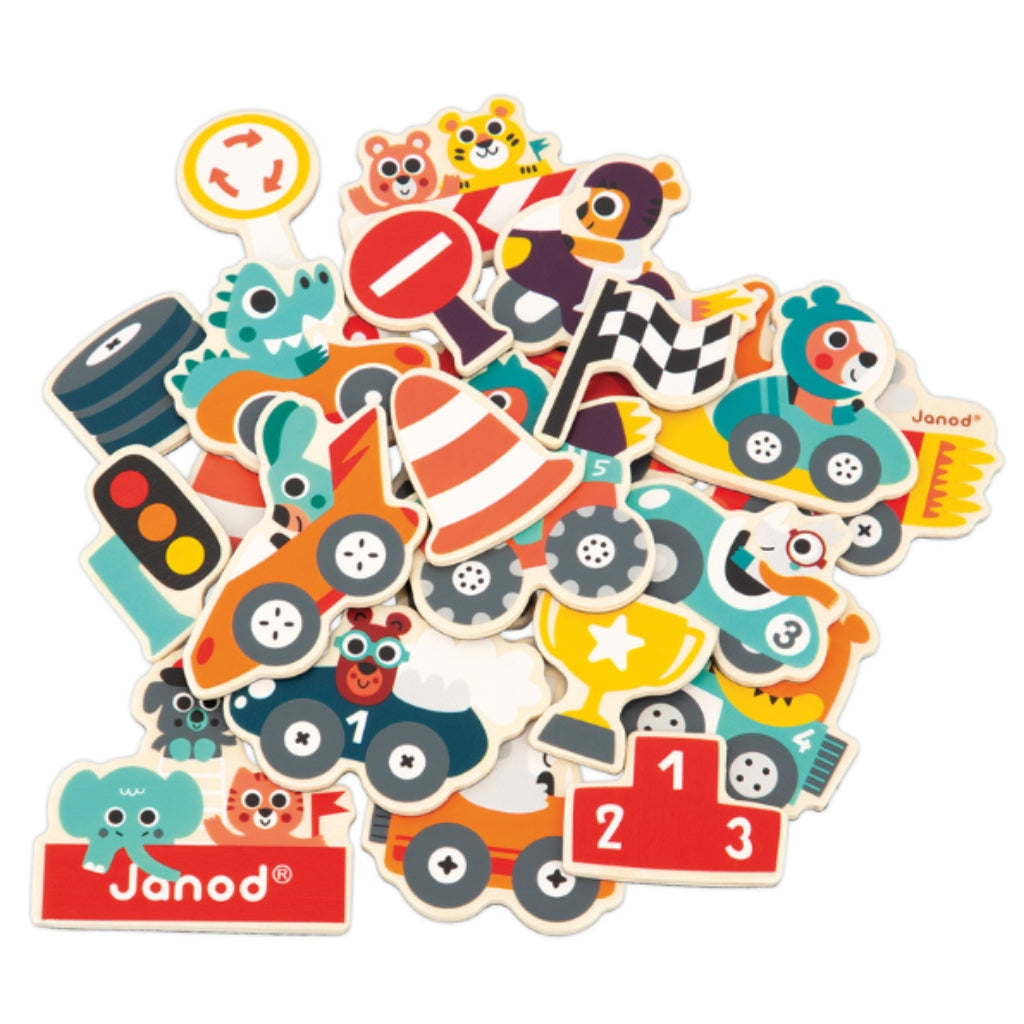 Janod Magnets - Car - UrbanBaby shop