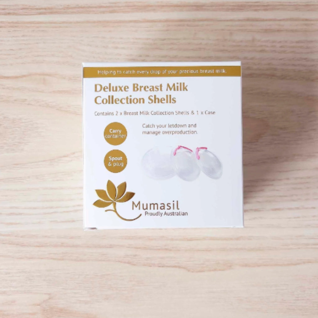 Mumasil Breast Milk Collection Shells - Deluxe - UrbanBaby shop
