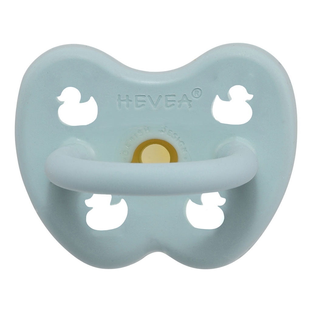 Hevea Baby Natural Rubber Round Pacifier - Var Colour - UrbanBaby shop
