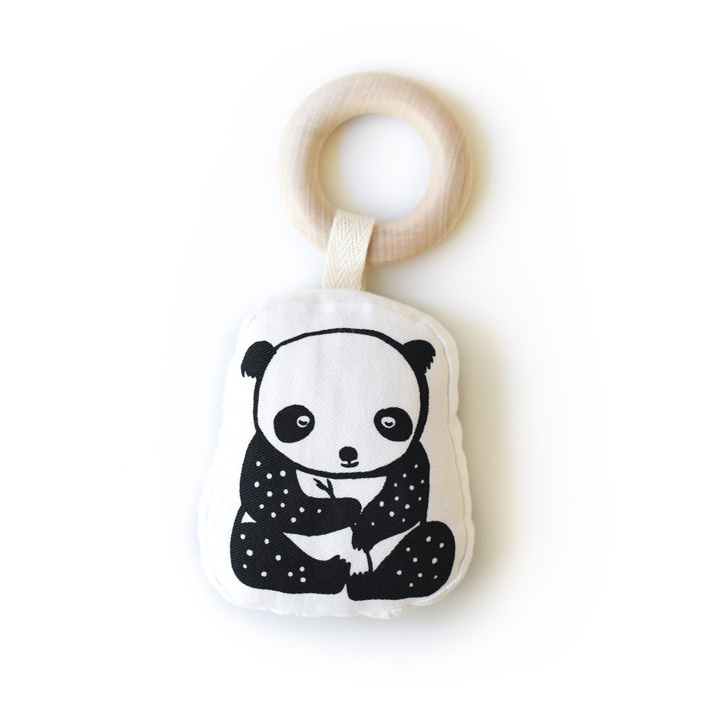Wee Gallery Organic Teether - Panda - UrbanBaby shop