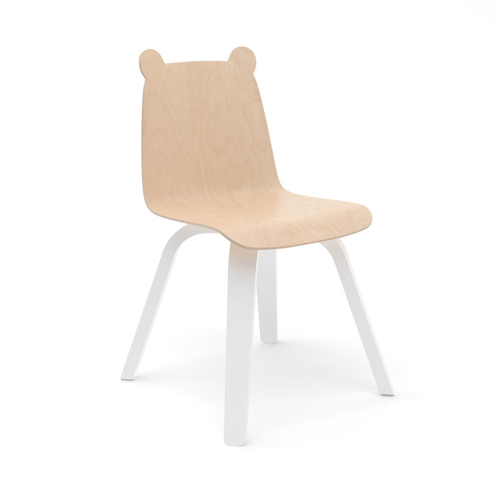 Oeuf Bear Play Chair Set of 2 - Birch/White - UrbanBaby shop