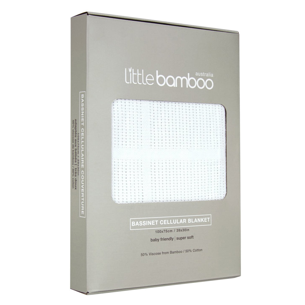 Little Bamboo Cellular Blanket Bassinet - UrbanBaby shop
