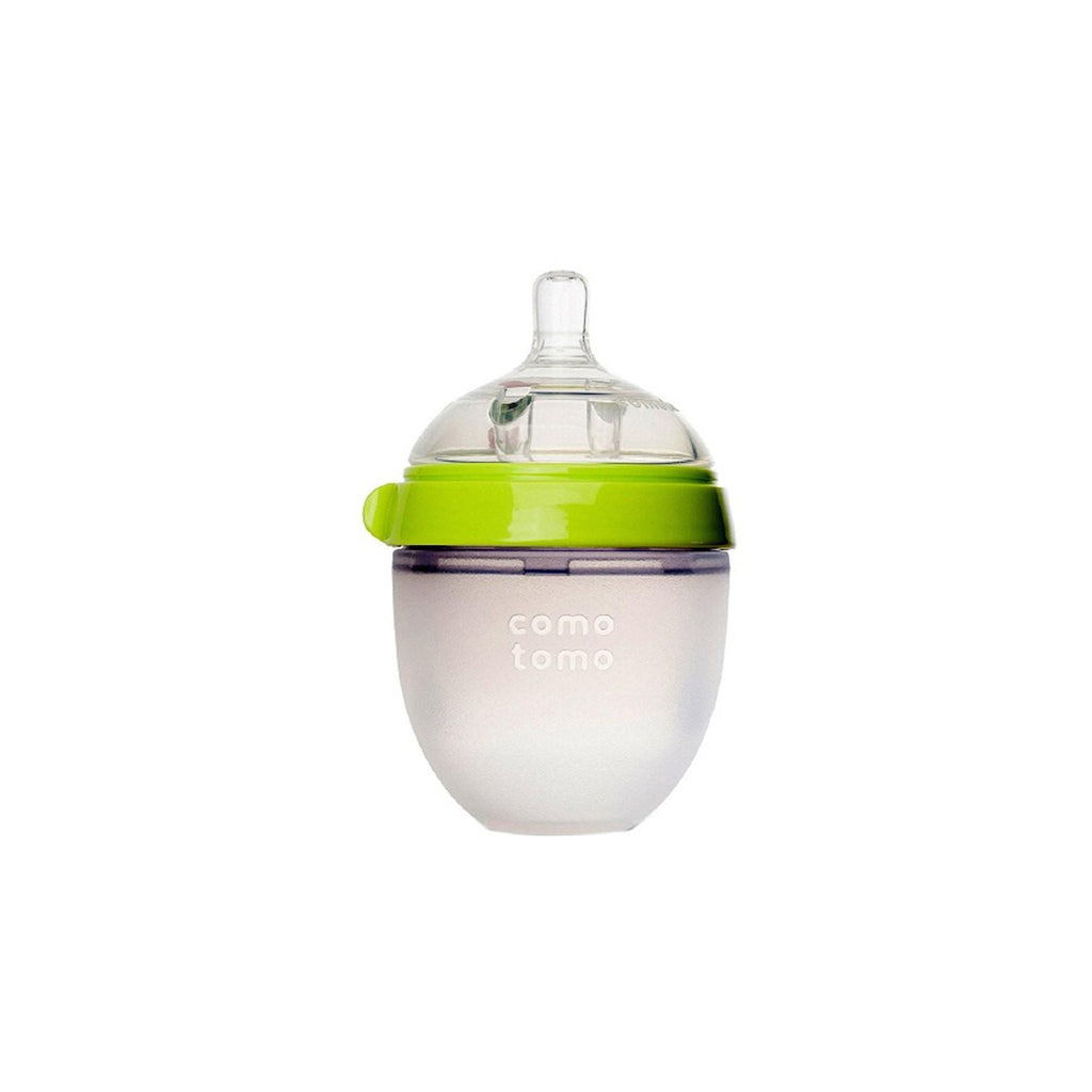 Comotomo Silicone Baby Bottle 150ml Green - UrbanBaby shop