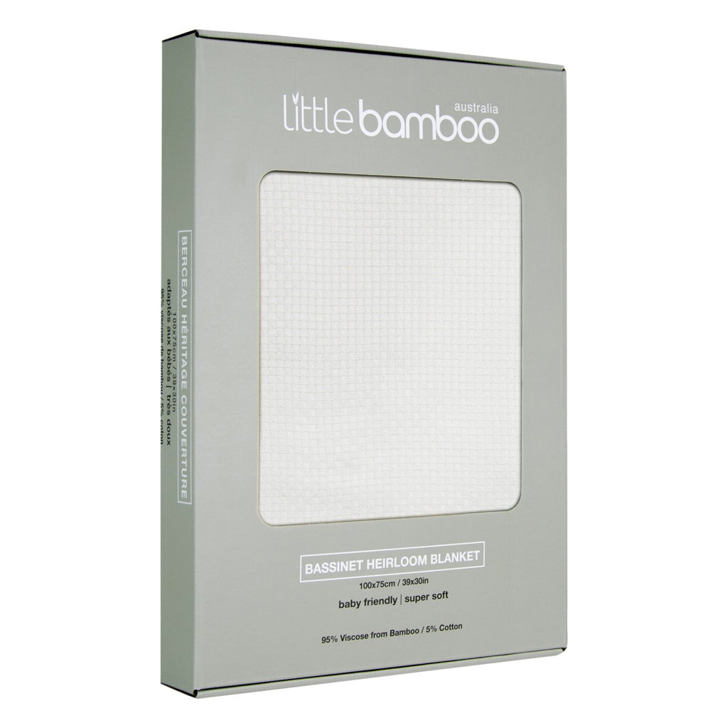 Little Bamboo Heirloom Blanket Bassinet - UrbanBaby shop
