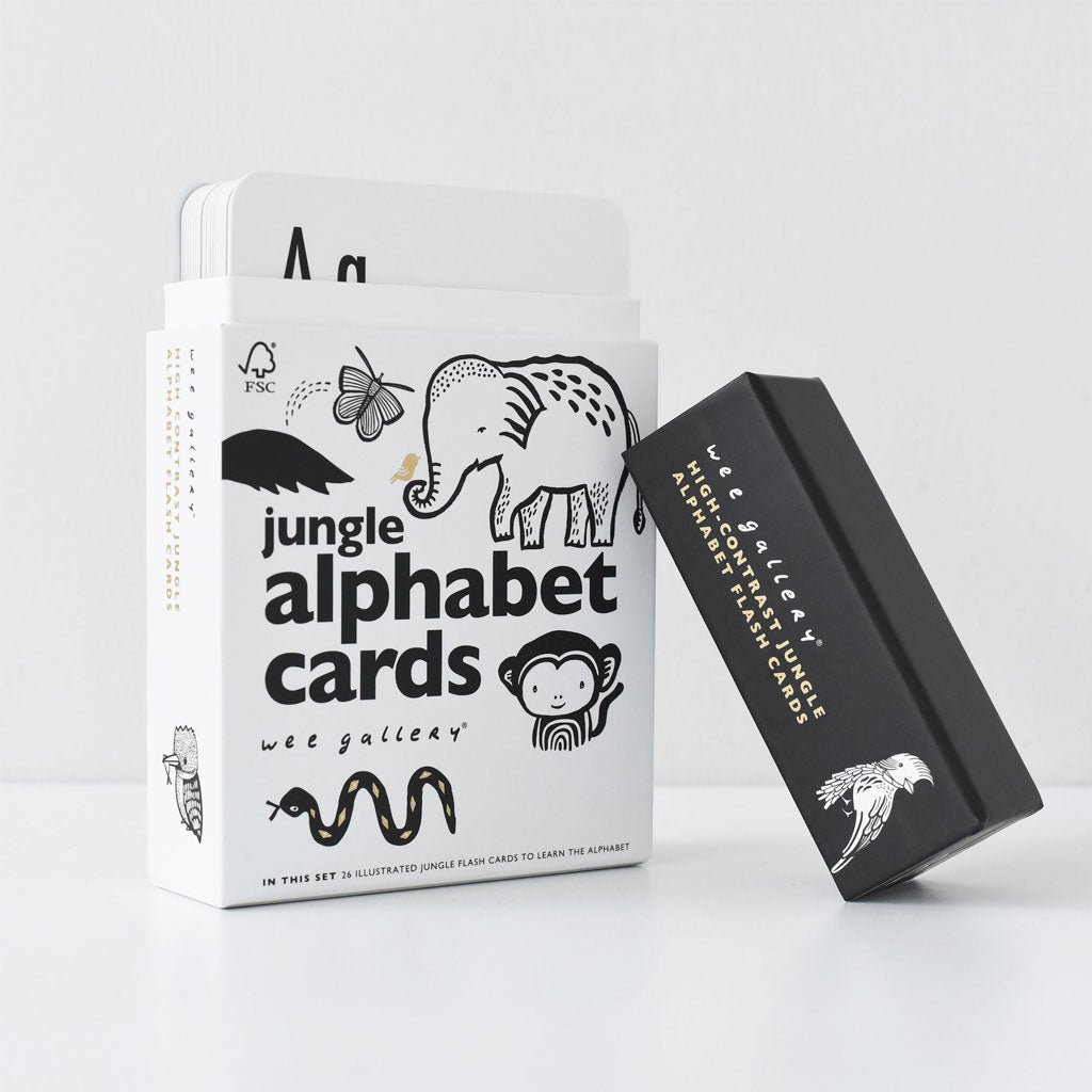 Wee Gallery Alphabet Cards - Jungle - UrbanBaby shop
