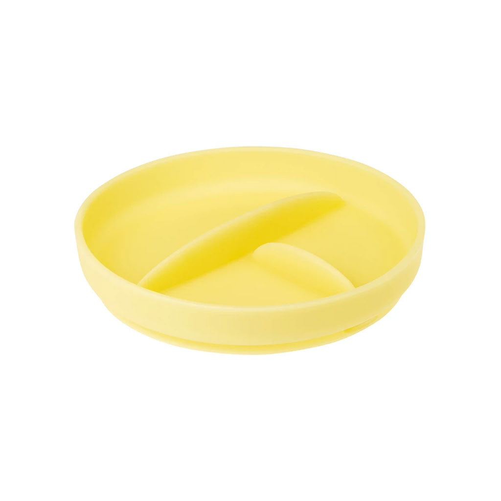 OlaBaby Divided Suction Plate Lemon - UrbanBaby shop