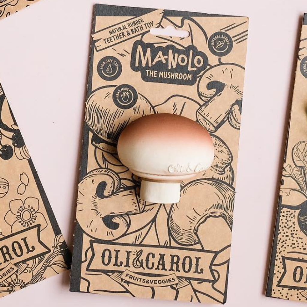 Oli & Carol Manolo the Mushroom - UrbanBaby shop