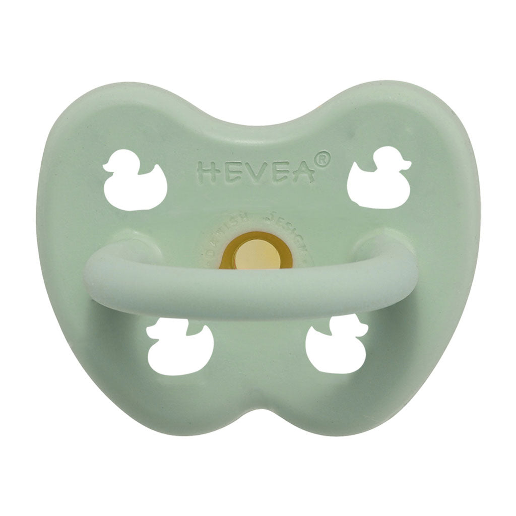 Hevea Baby Natural Rubber Round Pacifier - Var Colour - UrbanBaby shop