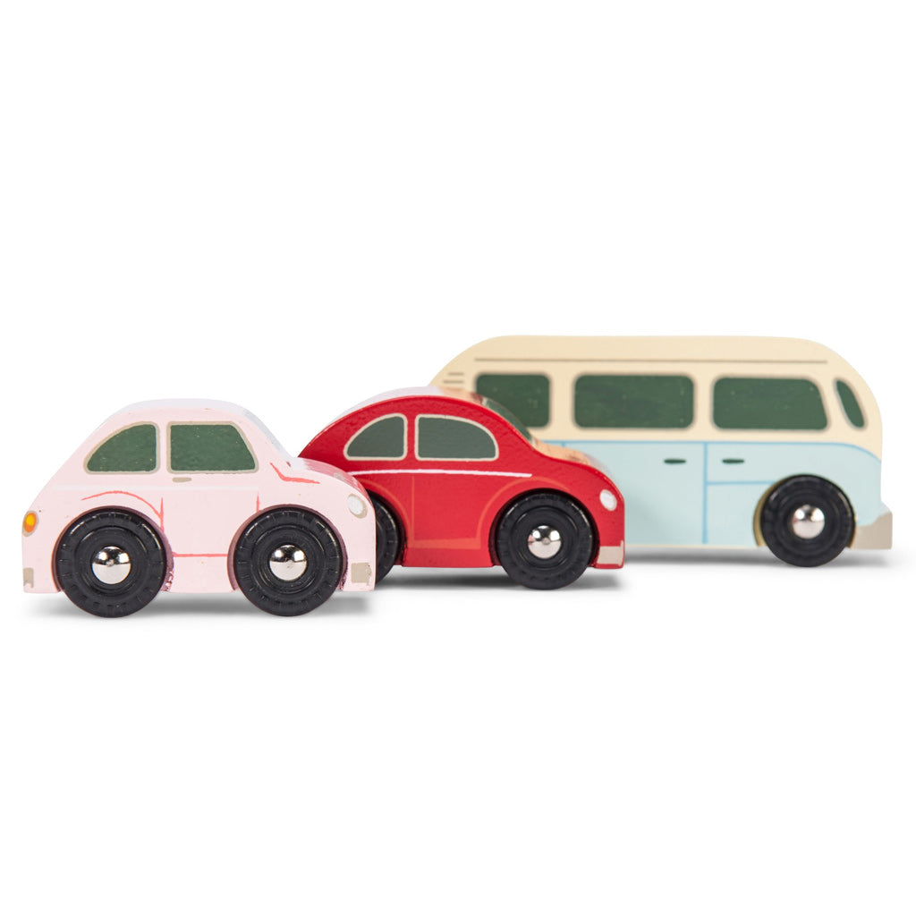 Le Toy Van Retro Metro Car Set - UrbanBaby shop