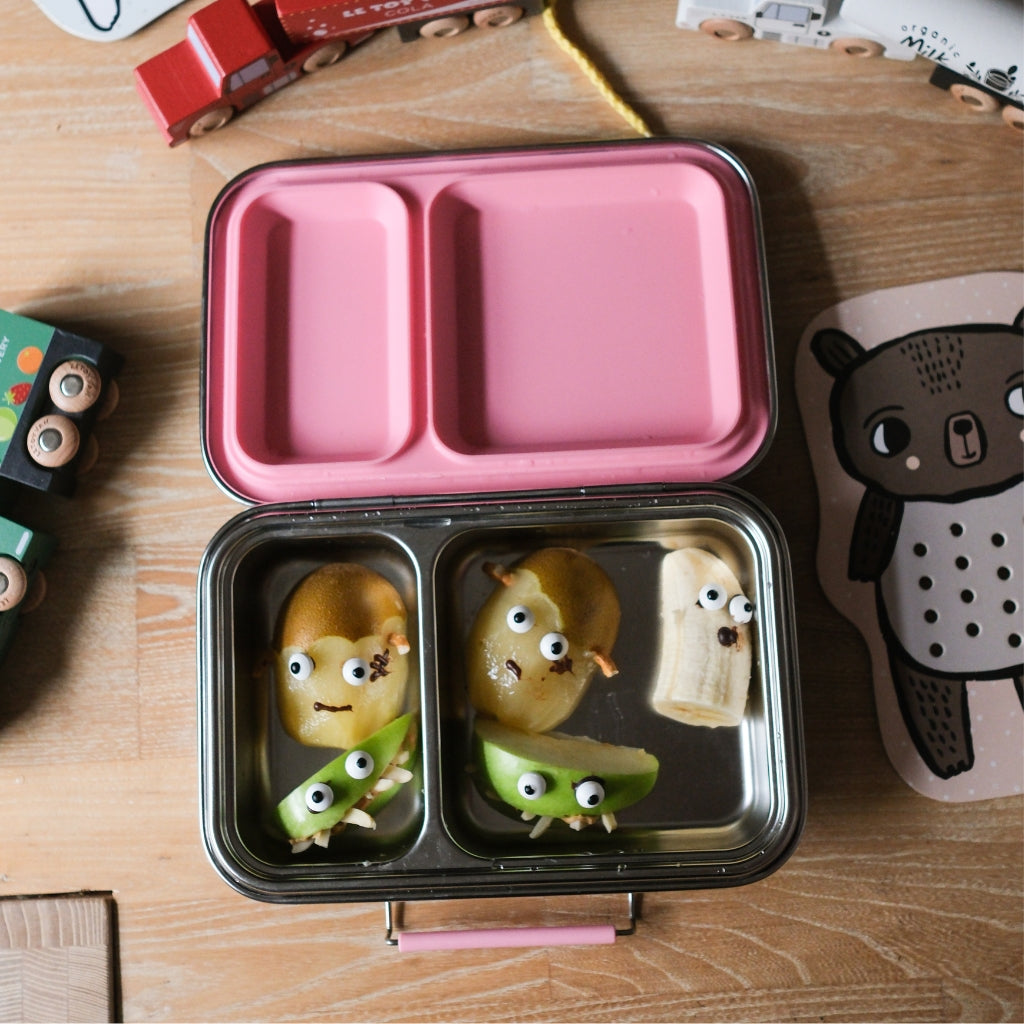 Fun Monster themed fruit snacks to stop post Trick or Treat monster sugar crash