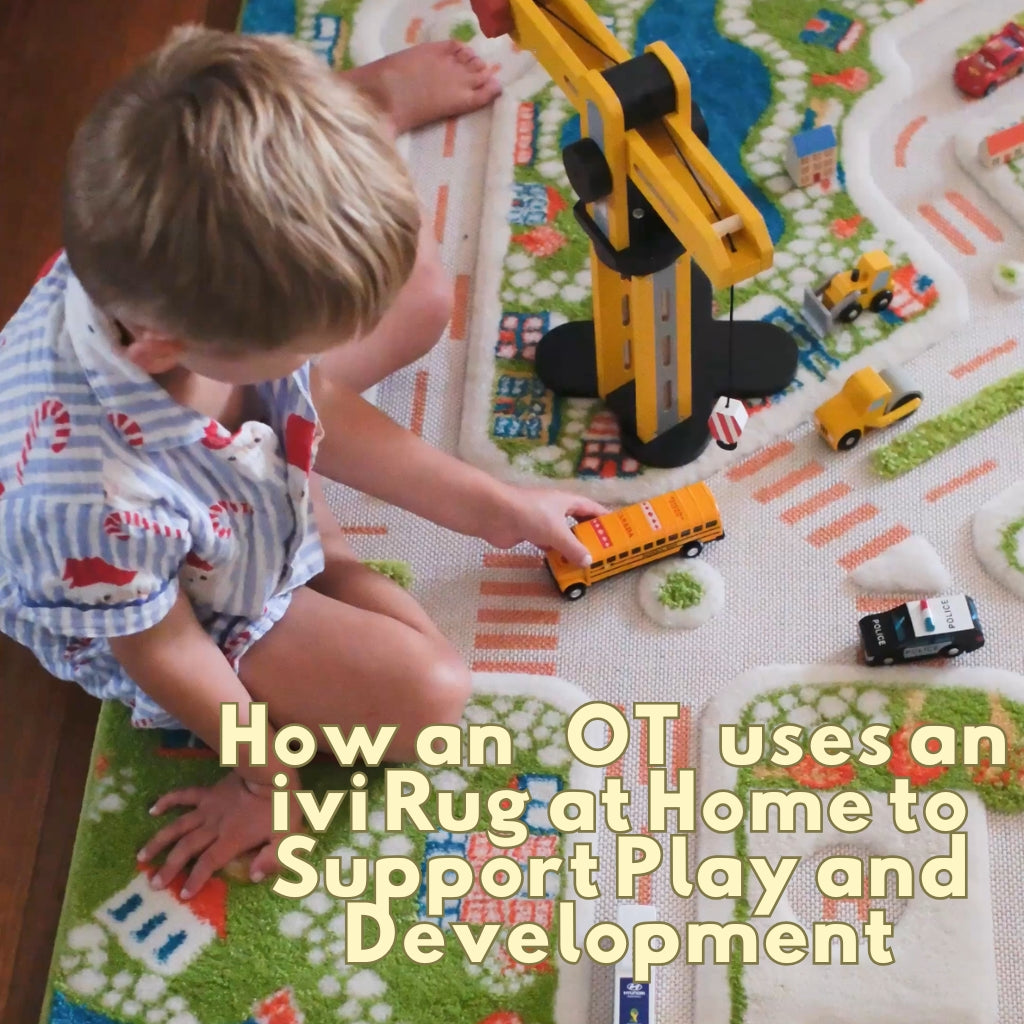 How an OT Uses an IVI Rug at Home to Support Play and Development