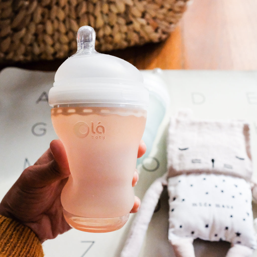 Olababy bottle with unique features help reduce bottle rejection
