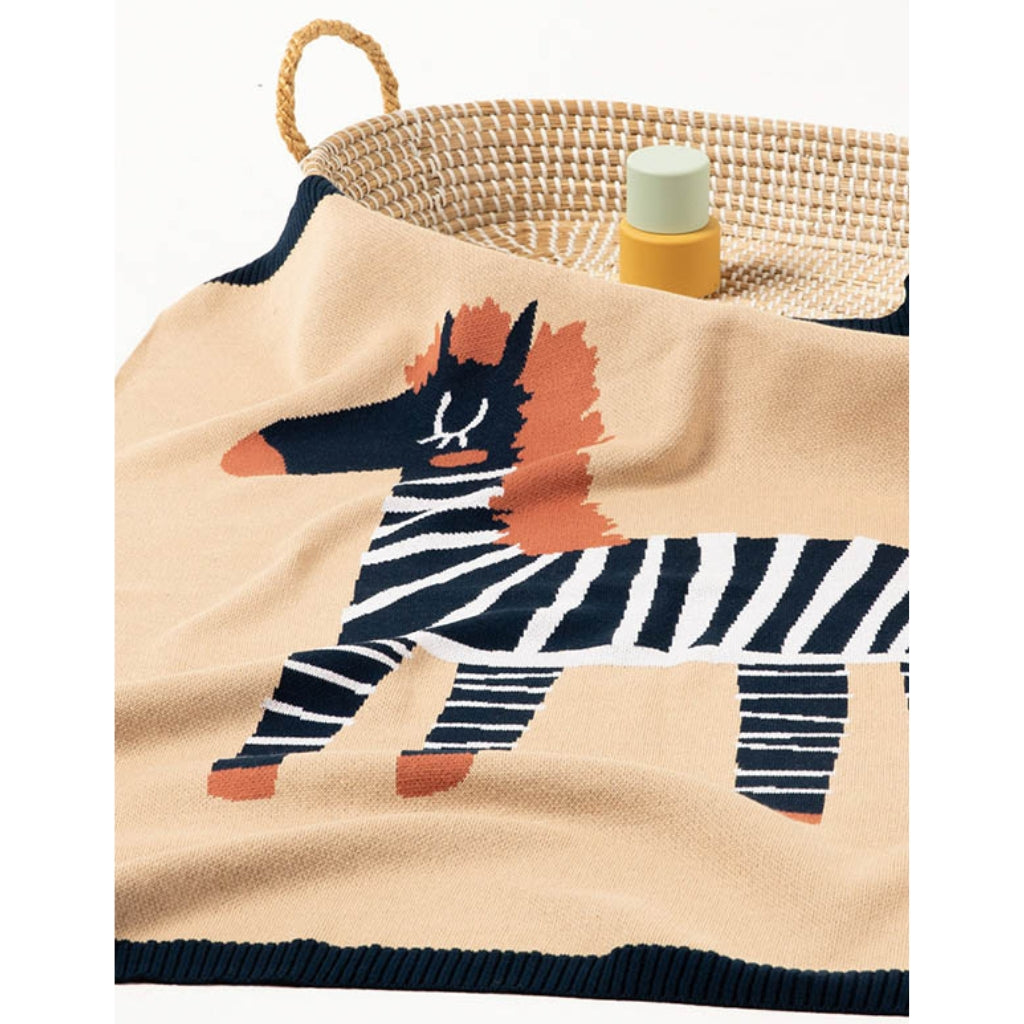 Indus Design Zebra Baby Blanket - UrbanBaby shop