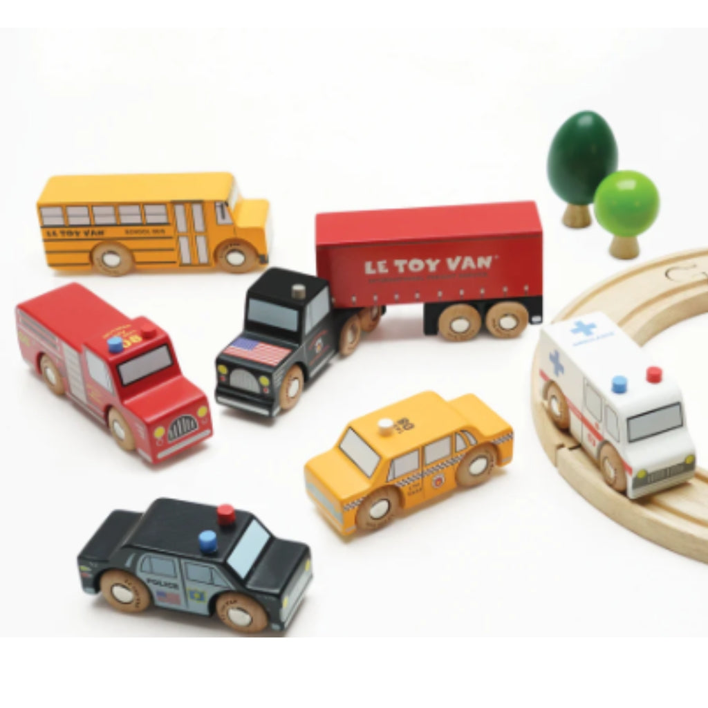 Le Toy Van New York Car Set - UrbanBaby shop