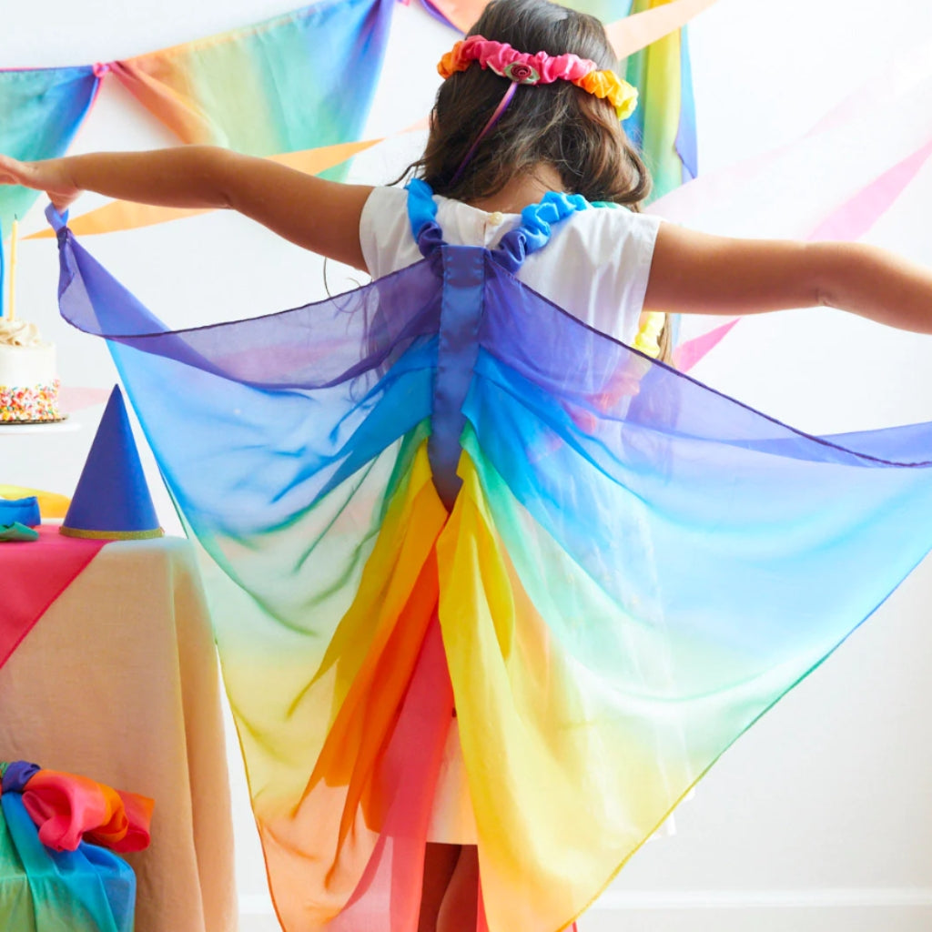 Sarah's Silks Fairy Wings - Rainbow - UrbanBaby shop