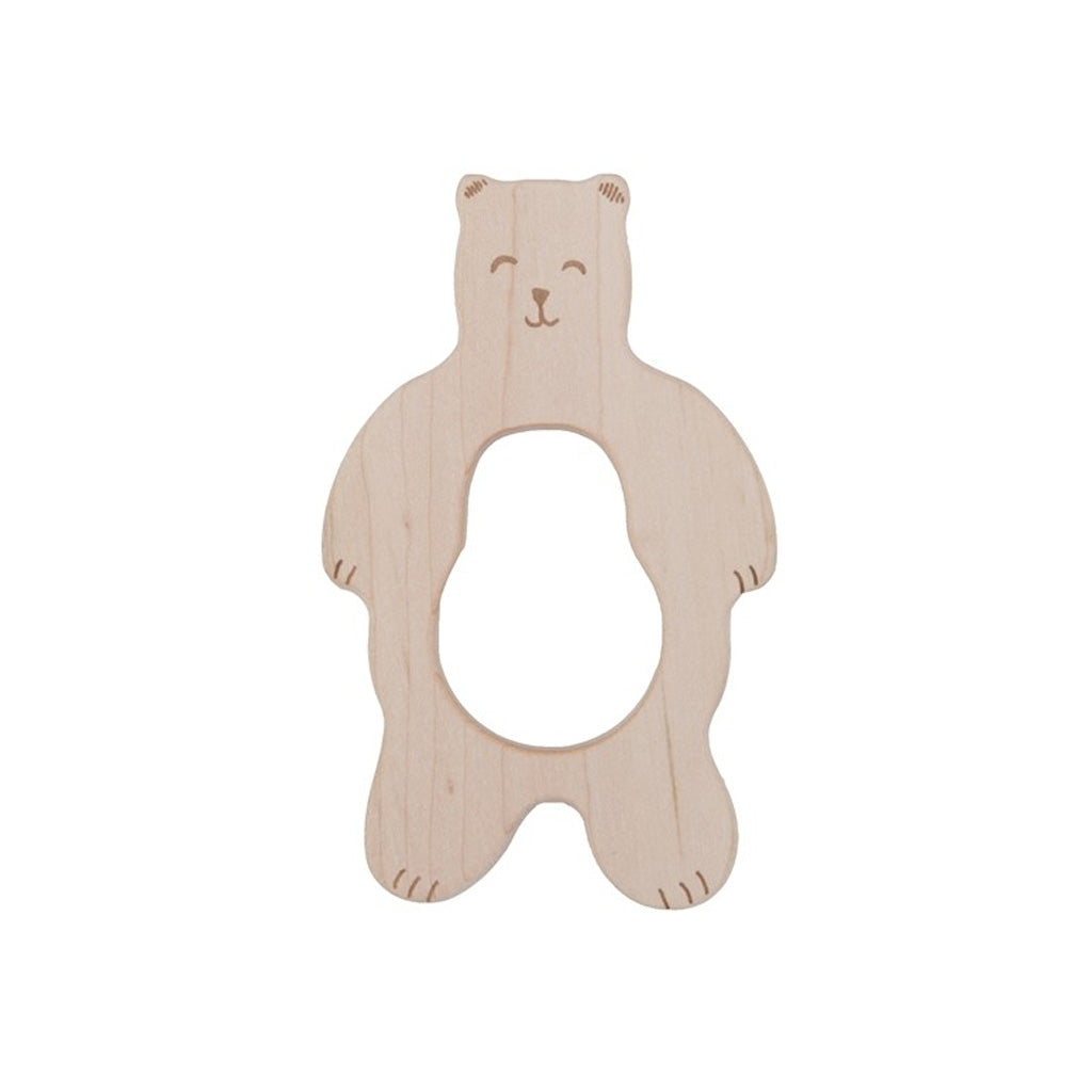 Wooden Story Soother - Smiley Bear - UrbanBaby shop