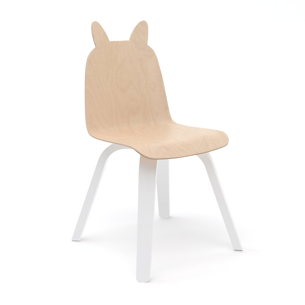 Oeuf Bunny Play Chair Set of 2 - Birch/White - UrbanBaby shop