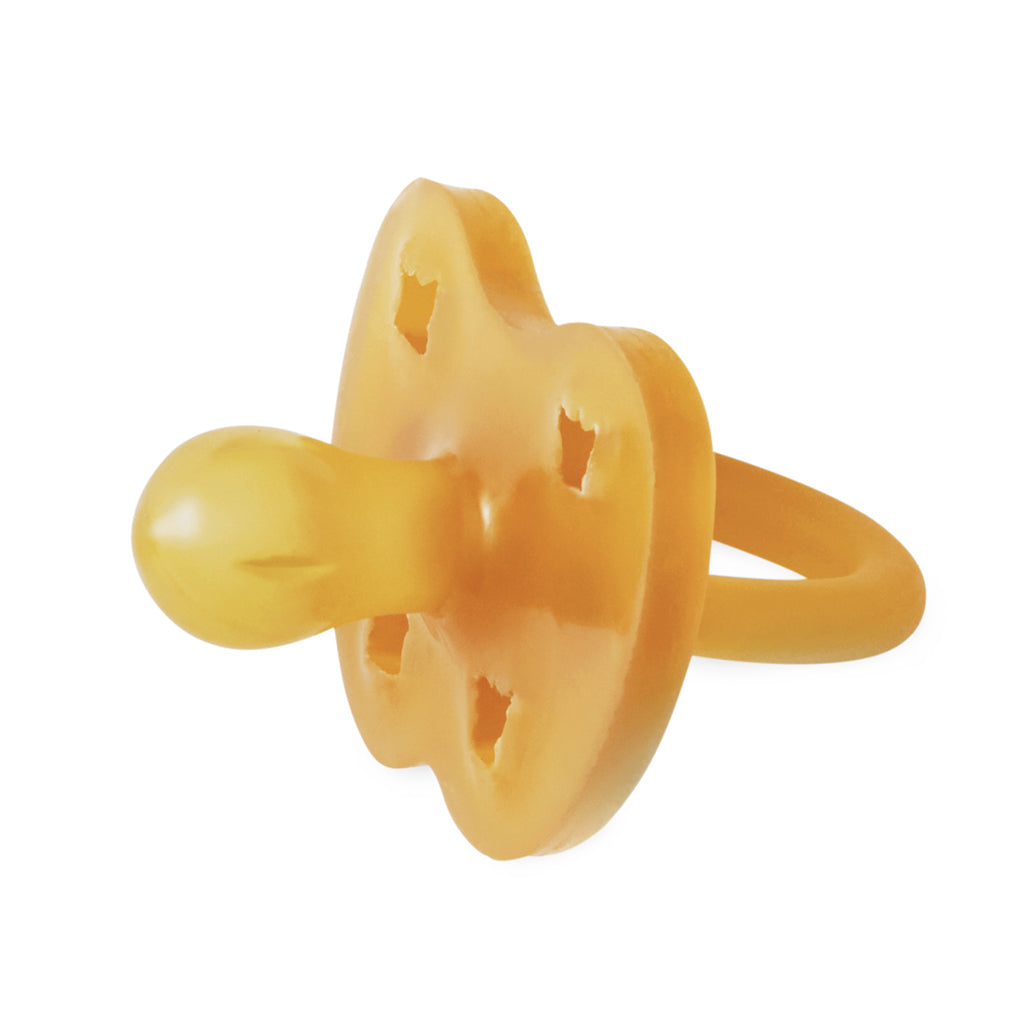 Hevea Baby Natural Rubber Round Pacifier - Crown - UrbanBaby shop