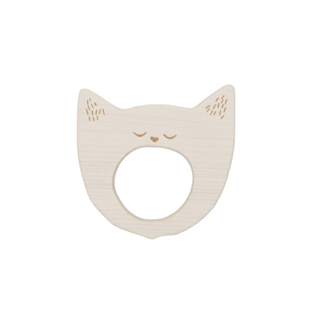 Wooden Story Soother - Yawning Cat - UrbanBaby shop
