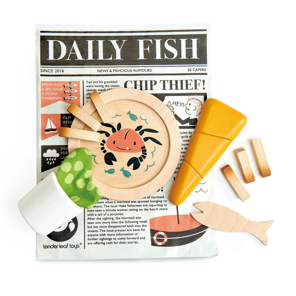 Tender Leaf Fish and Chips Supper - UrbanBaby shop