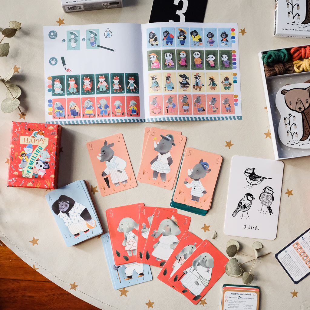 Djeco DIY Creature Chic Card Game - UrbanBaby shop