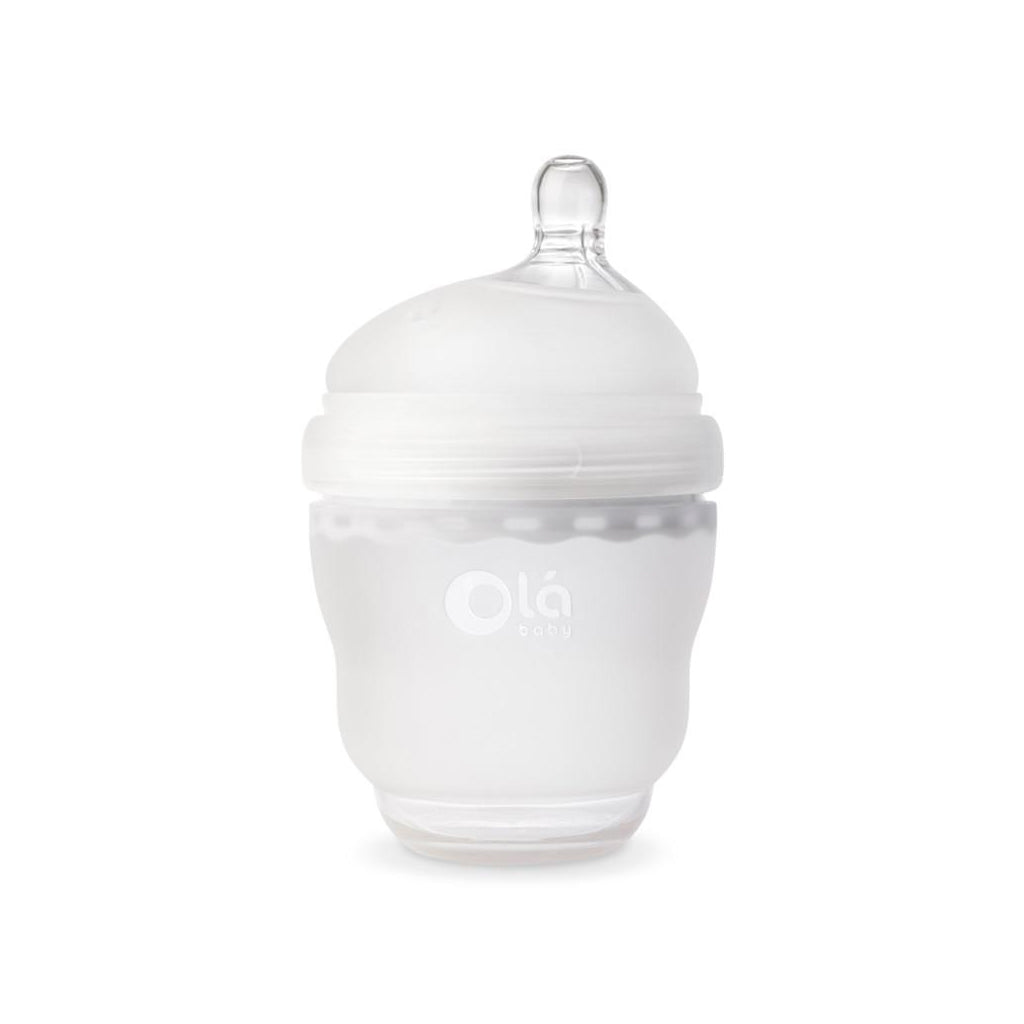 OlaBaby Silicone Gentle Bottle 150ml Frost - UrbanBaby shop