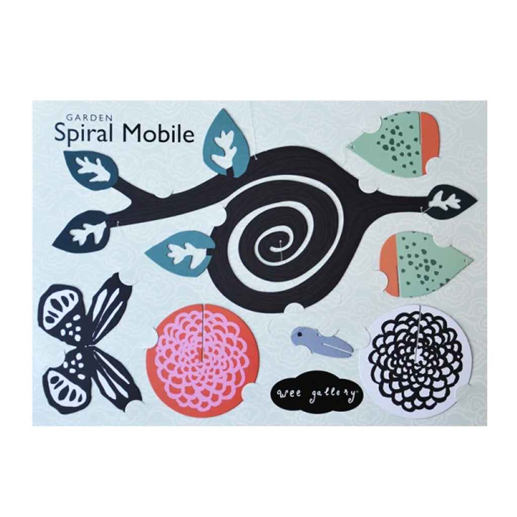 Wee Gallery Spiral Mobile - Garden - UrbanBaby shop
