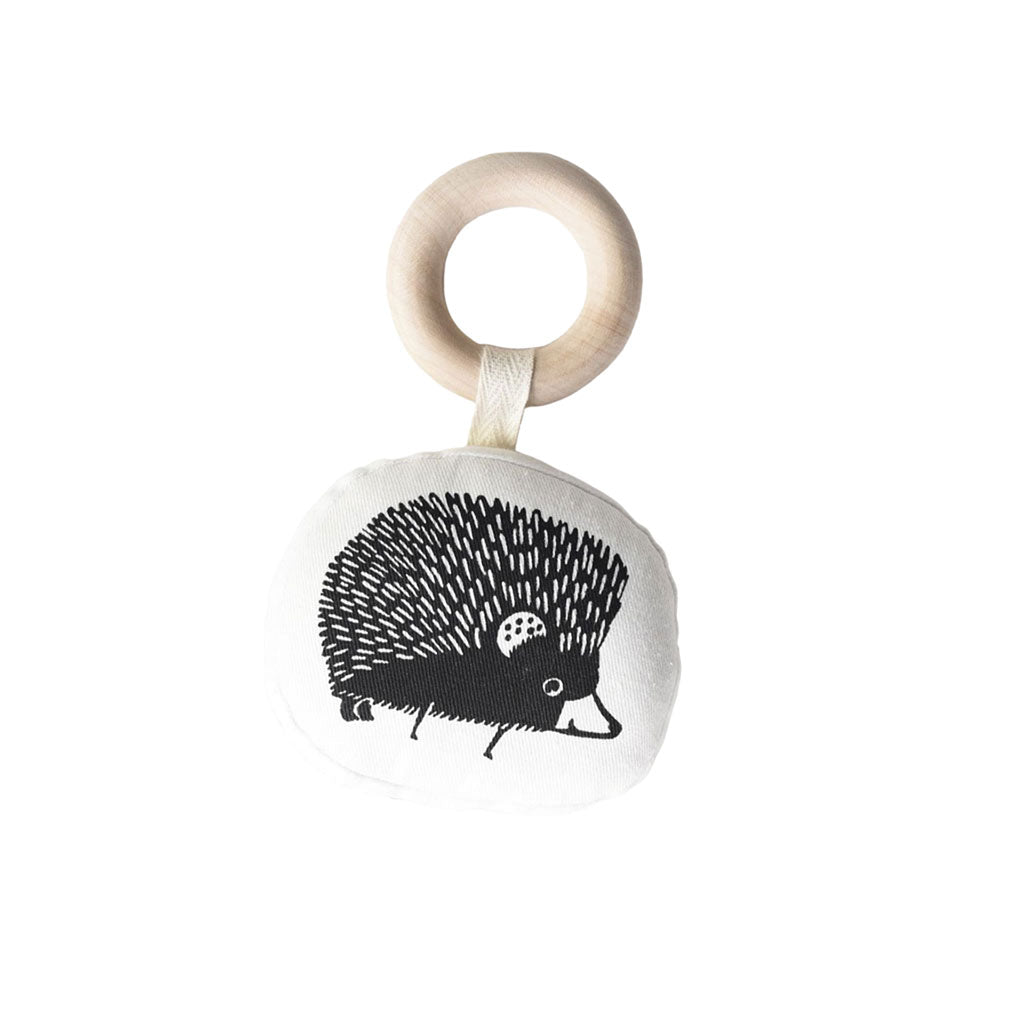 Wee Gallery Organic Teether - Hedgehog - UrbanBaby shop