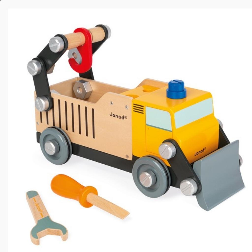 Janod Brico Kids DIY Construction Truck UrbanBaby shop