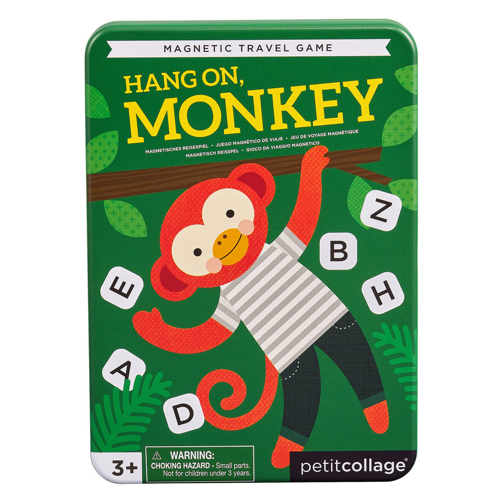 Petit Collage Magnetic Travel Game - Hang on Monkey - UrbanBaby shop