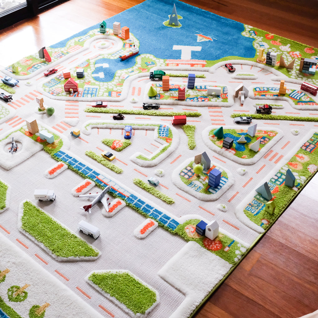 IVI Play Rug Mini City Extra Large