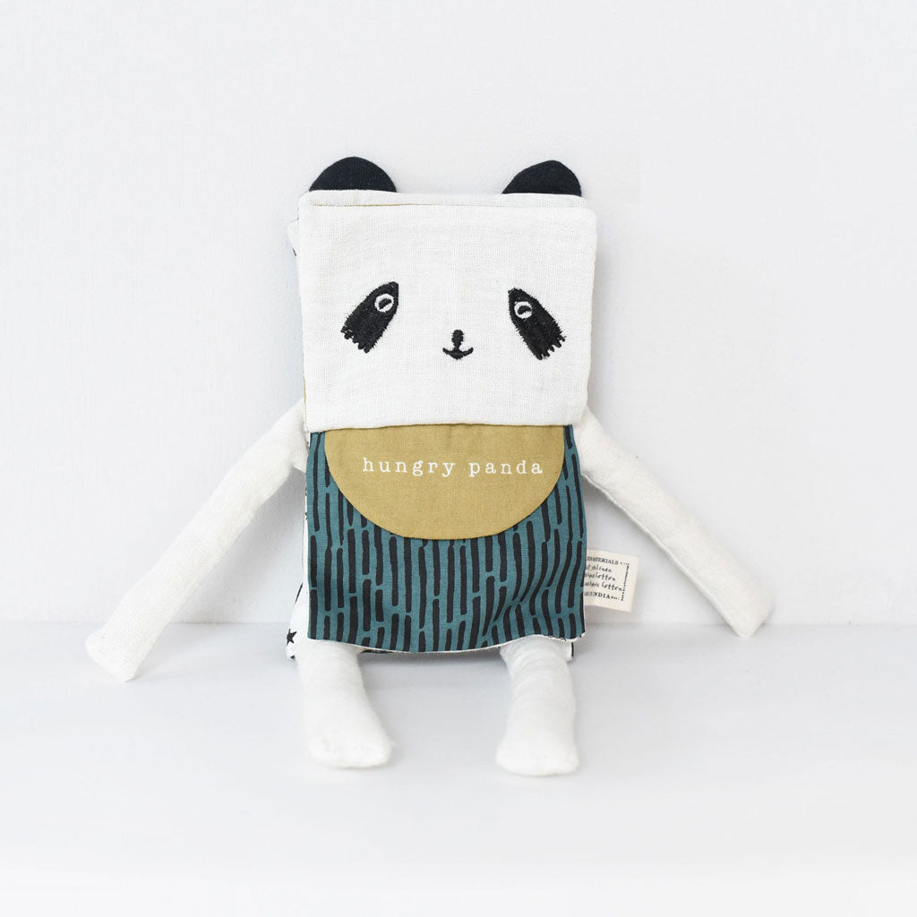 Wee Gallery Organic Flippy Friend - Panda - UrbanBaby shop