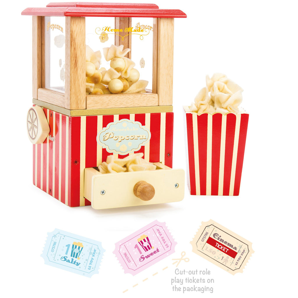 Le Toy Van Honeybake Popcorn Machine - UrbanBaby shop