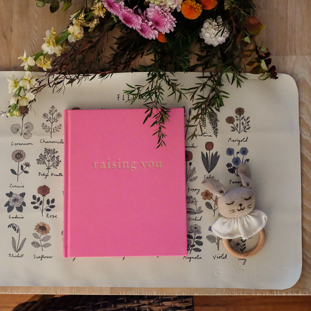 Write to Me Raising You Journal - Rose Pink - UrbanBaby shop