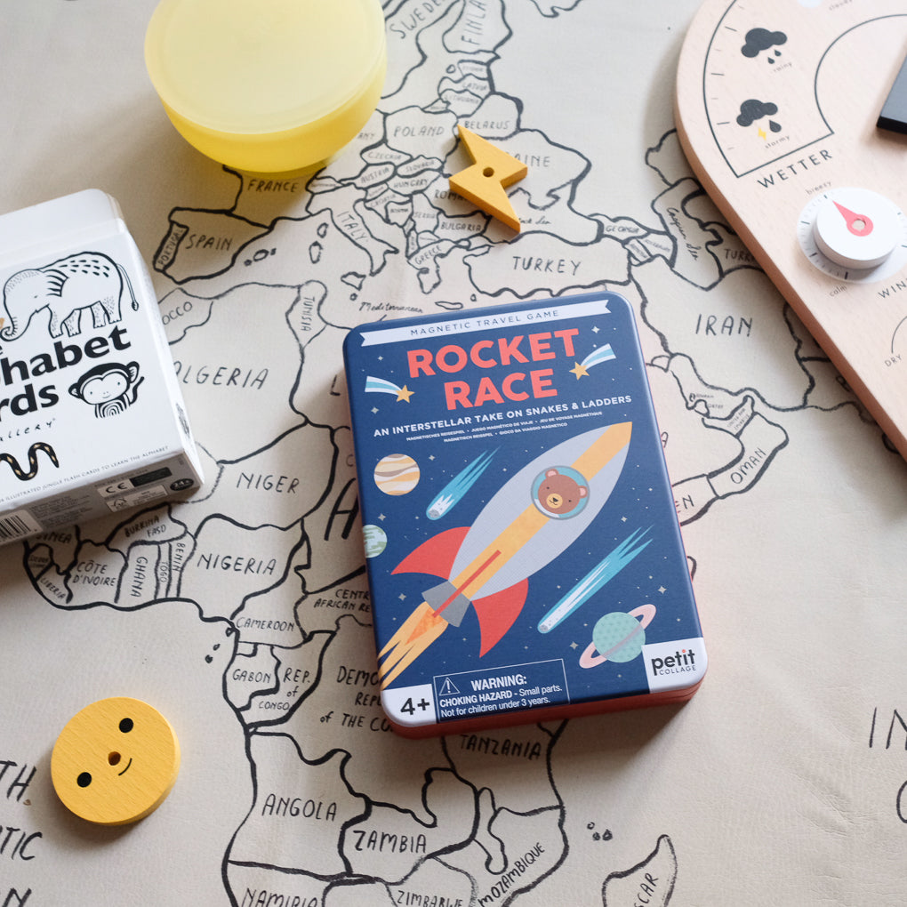 Petit Collage Rocket Race - UrbanBaby shop