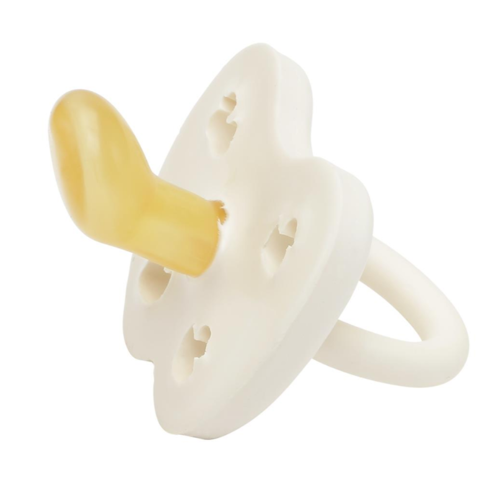 Hevea Baby Natural Rubber Orthodontic Pacifier Var Colours