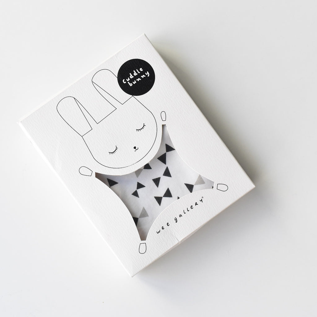 Wee Gallery Organic Cuddle Bunny - Bowties - UrbanBaby shop